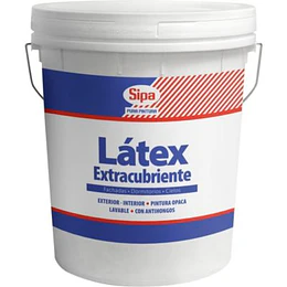 LATEX EXTRACUBRIENTE BLANCO 4GL SIPA