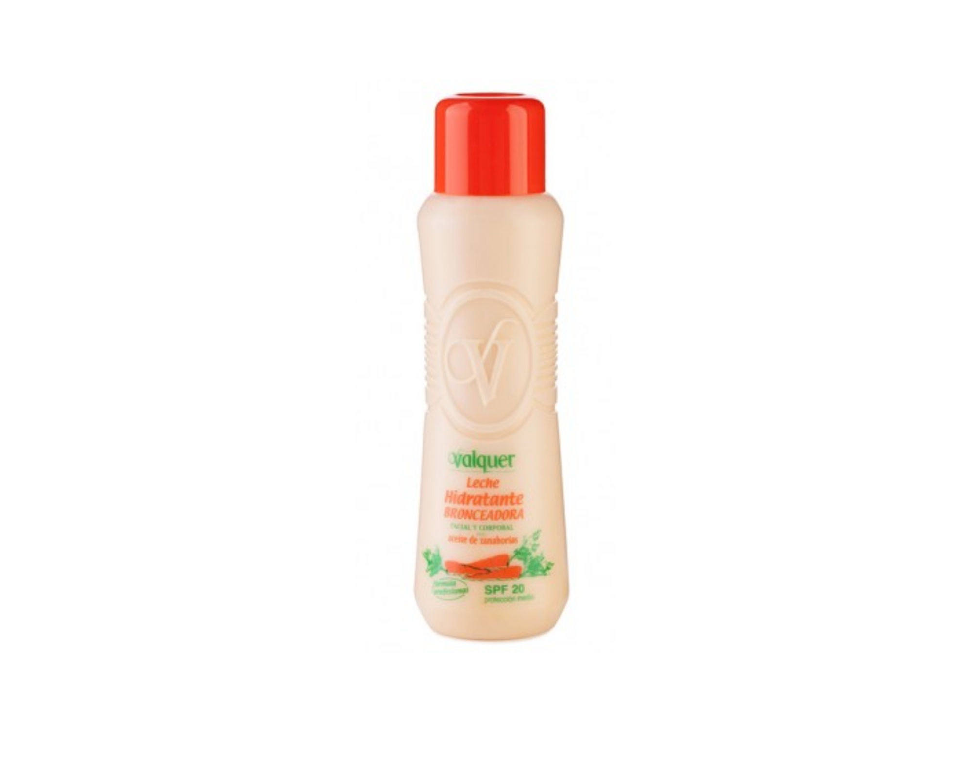 Valquer Leite Hidratante Bronzeador com Óleo de Cenoura 500ml