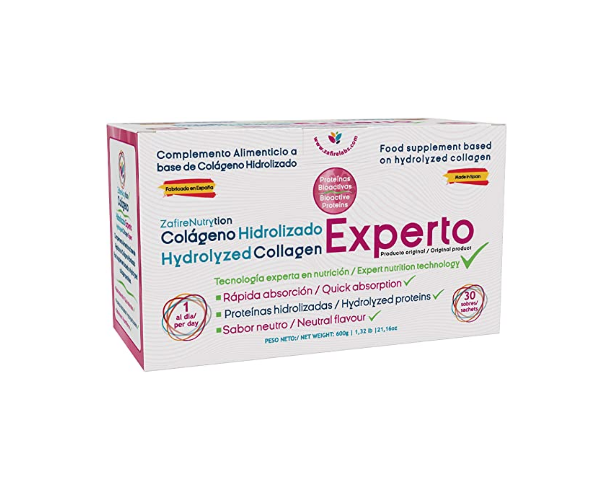 Zafire Nutrytion Hydrolyzed Collagen Expert - 30 saquetas