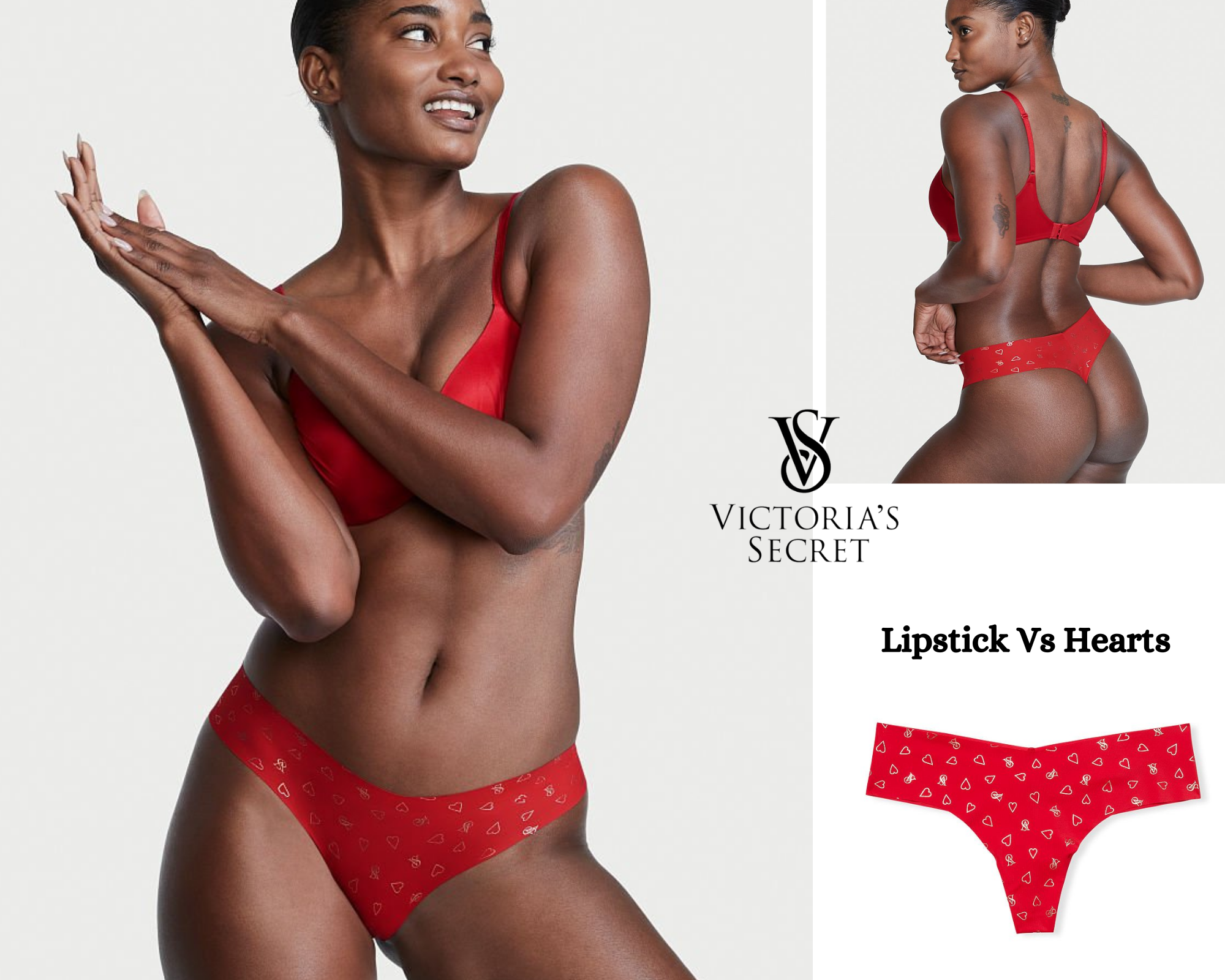 ﻿﻿Victoria's Secret Sexy Illusion Panties - várias padrões