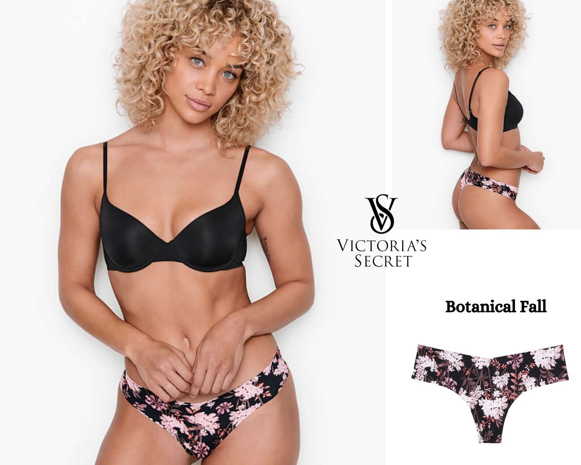 ﻿﻿Victoria's Secret Sexy Illusion Panties - várias padrões