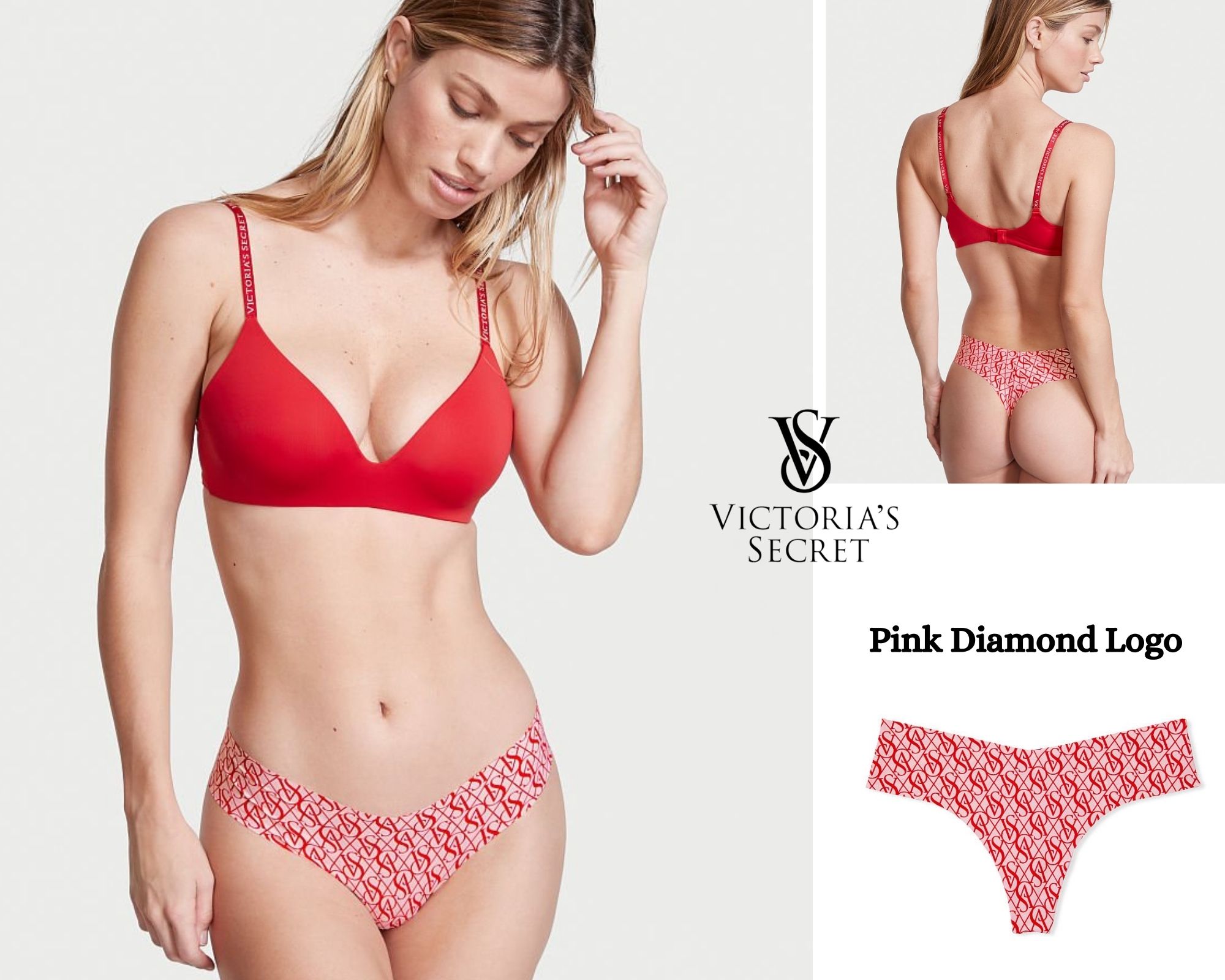 ﻿﻿Victoria's Secret Sexy Illusion Panties - várias padrões