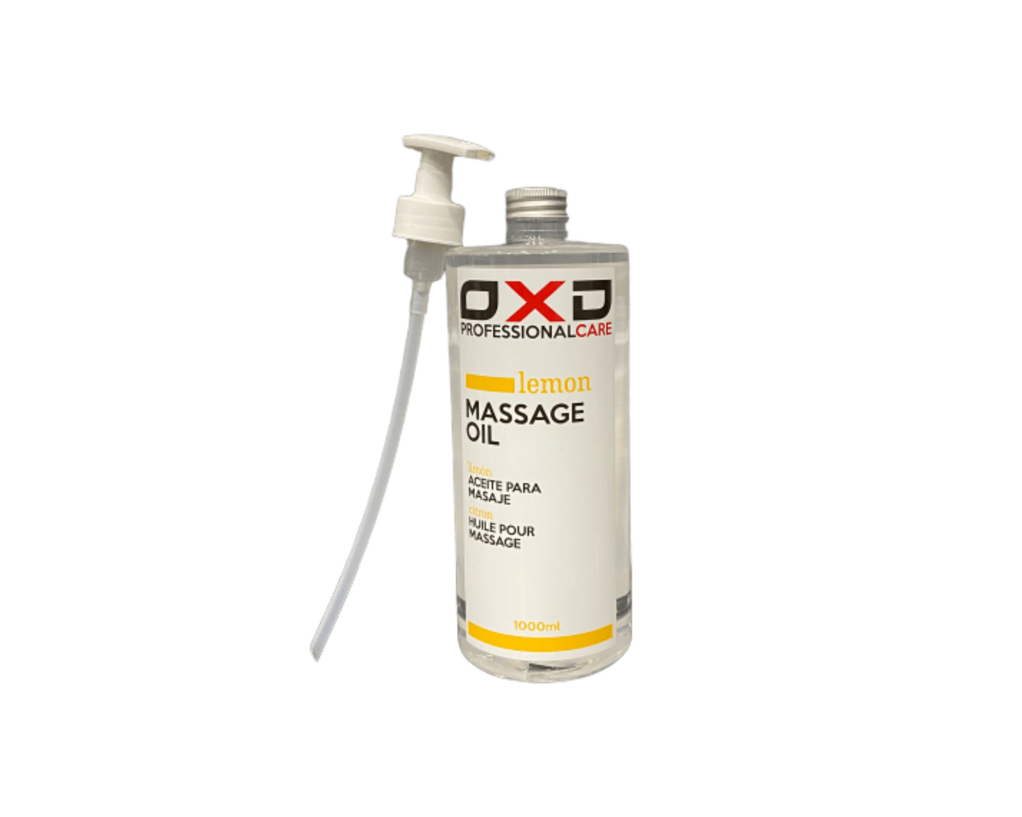 OXD Professional Care Massage Oil 1000ml - neutro com Limão