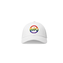 Michael Kors Pride Rainbow Logo Baseball Hat