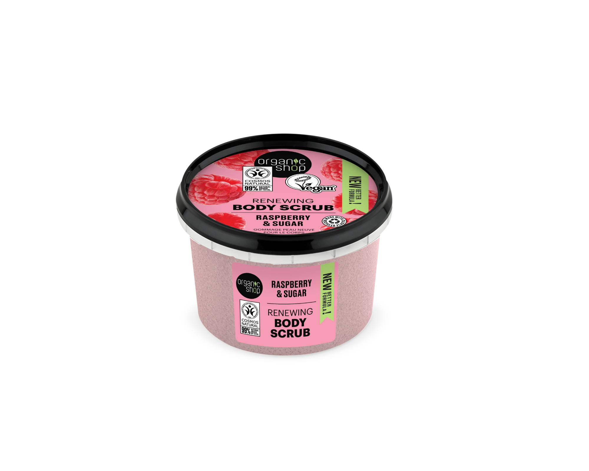 Organic Shop Raspberry&Sugar Body Scrub 250ml