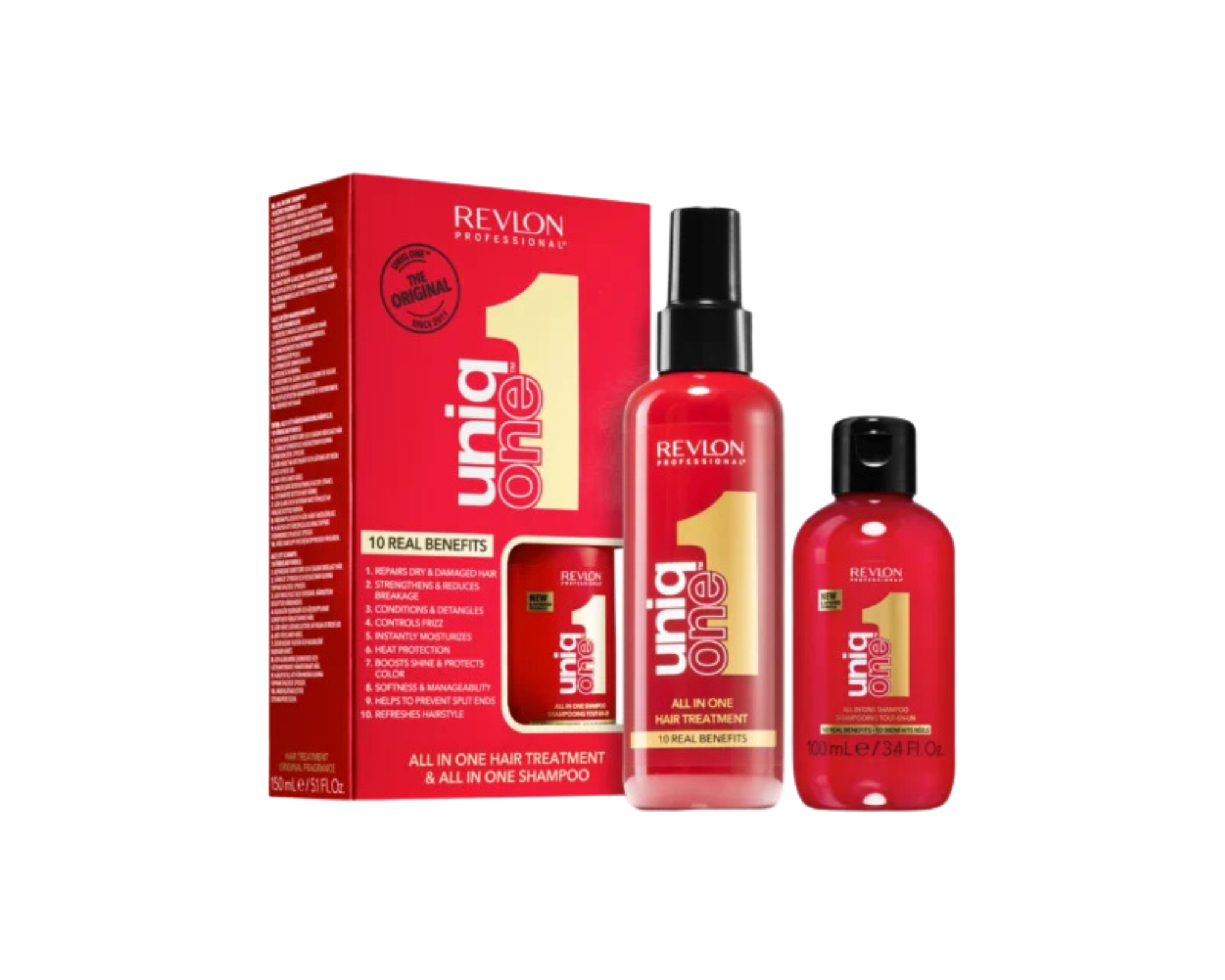 Revlon Uniq One Treatment 150ml + All in One Shampoo 100ml