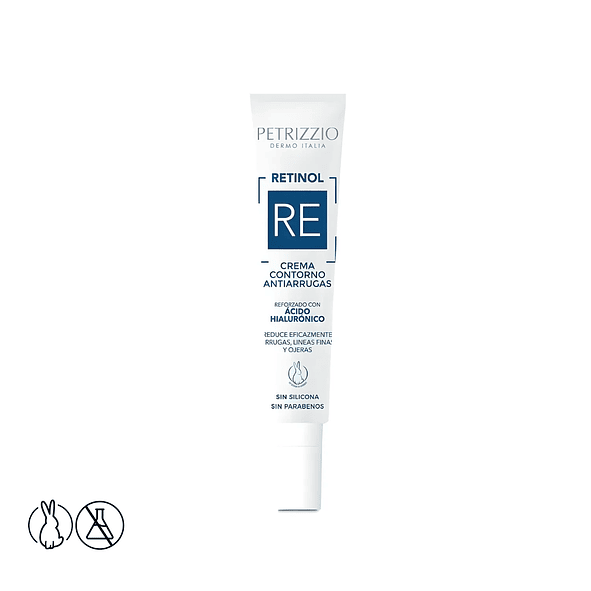 Crema Contorno de ojos Antiarrugas Retinol+Ácido Hialurónico 1