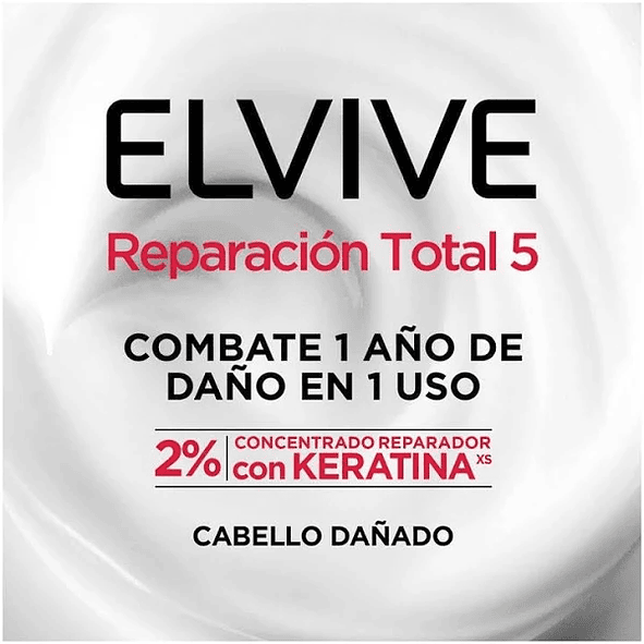 Elvive Reparación Total 5 Shampoo Reparador con Keratina - 680ml 3