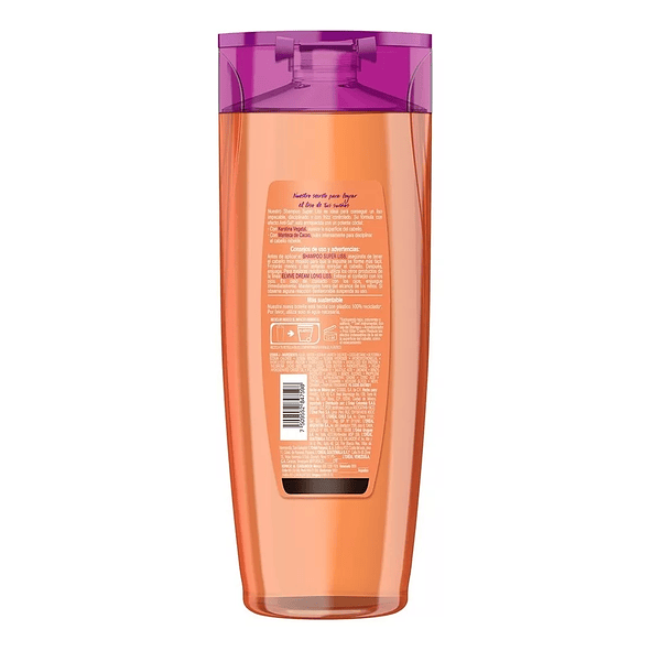 Elvive Dream Long Liss Shampoo - Para un Cabello Liso, Suave y Sin Frizz - Botella de 370ml 3