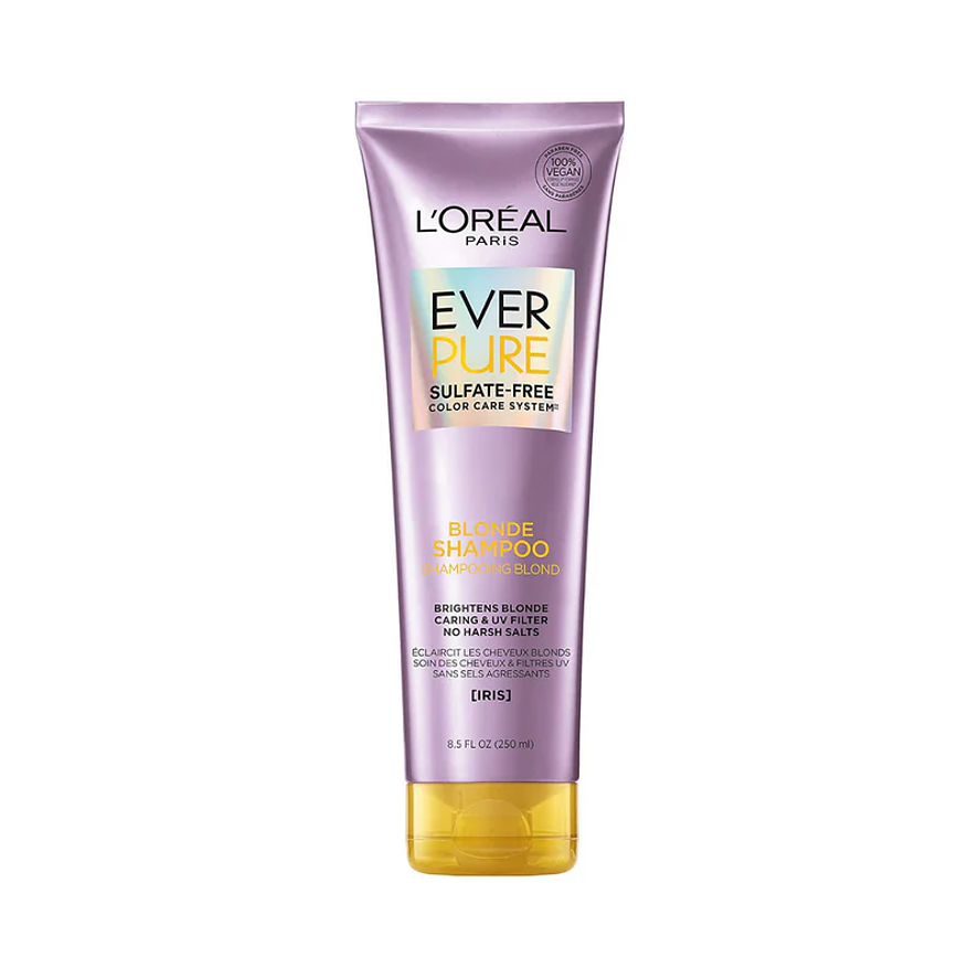 L'Oréal Ever Pure Blondde Shampoo Iris - Para Cabello Rubio y Decolorado - Botella de 250ml 2