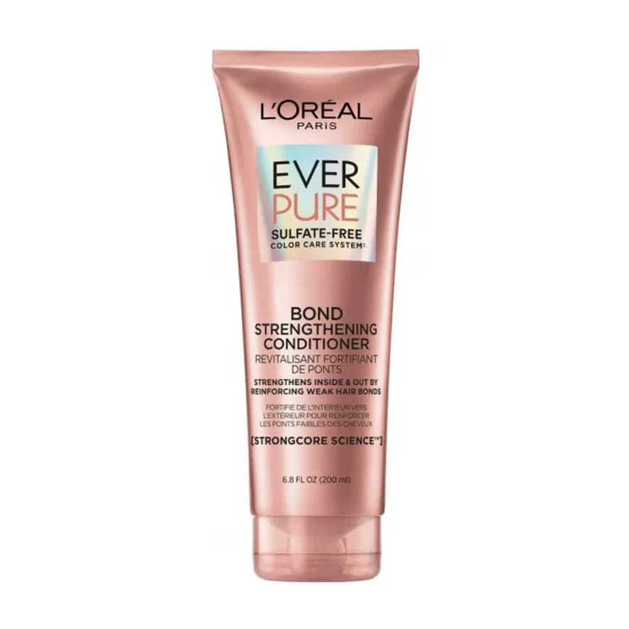 L'Oréal Ever Pure Bond Strengthening Acondicionador - Reparación Intensa para Cabello Dañado - Botella de 200ml 2