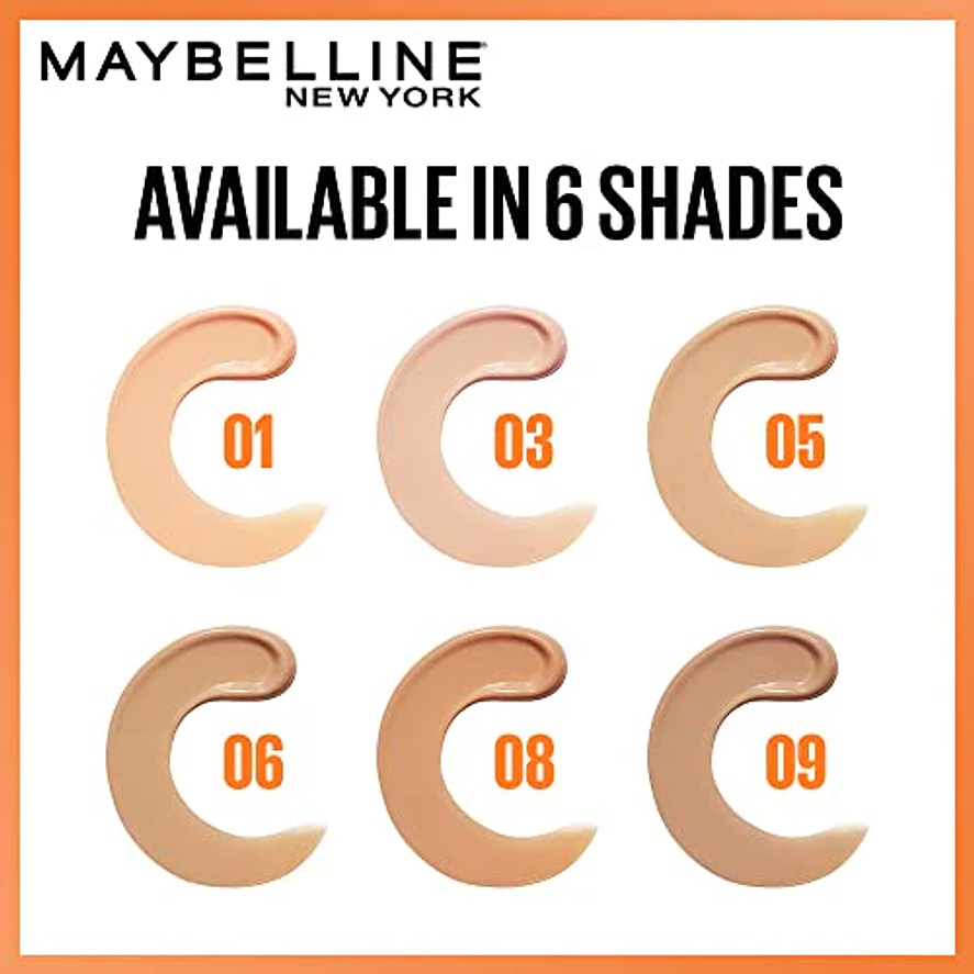 Maybelline Fit Me Fresh Tint - Base Ligera de Larga Duración con Toque Fresco 06 - 30ml 4