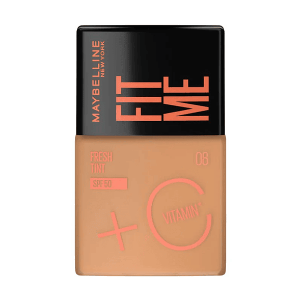 Maybelline Fit Me Fresh Tint - Base Ligera de Larga Duración con Toque Fresco 08 - 30ml 1