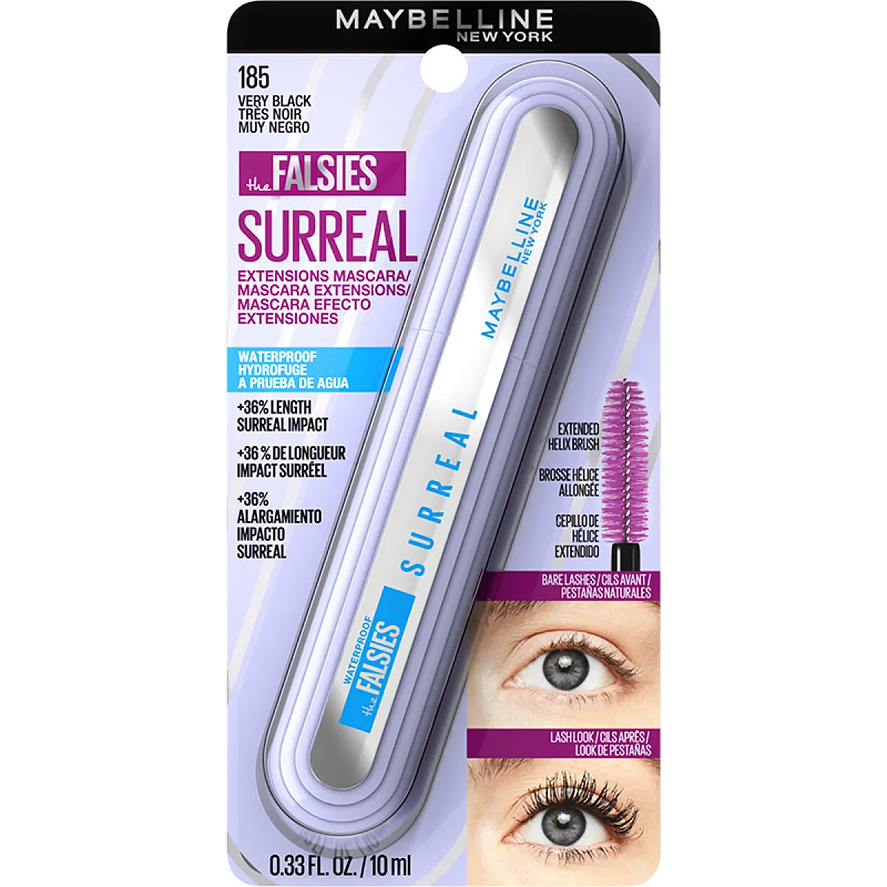 Maybelline The Falsies Surreal Mascara Waterproof - Volumen y Longitud Ultra Dramáticos - 10ml 4