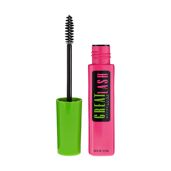 Maybelline Great Lash Waterproof Mascara - Volumen y Definición Clásica - 12.7ml 1