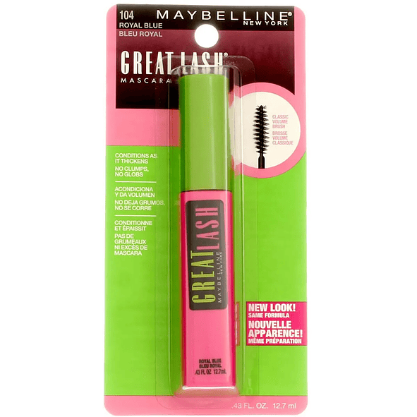 Maybelline Great Lash Waterproof Mascara - Volumen y Definición Clásica - 12.7ml 2