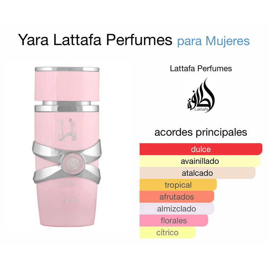 Lattafa Yara 100ml Mujer 3