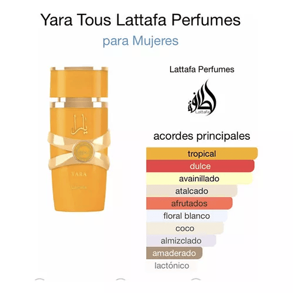 Lattafa Yara Tous 100ml Mujer 3