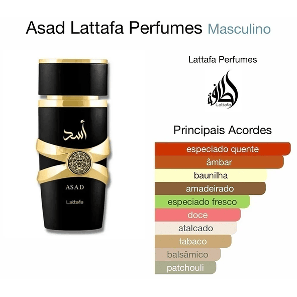 Lattafa Asad Eau de parfum 100ml Hombre 3