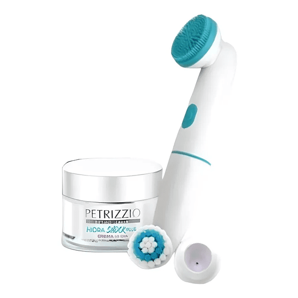 Set Petrizzio Hidra Shock Plus Crema Hidratante de Día y Noche con Máquina de Skincare Eléctrica 3