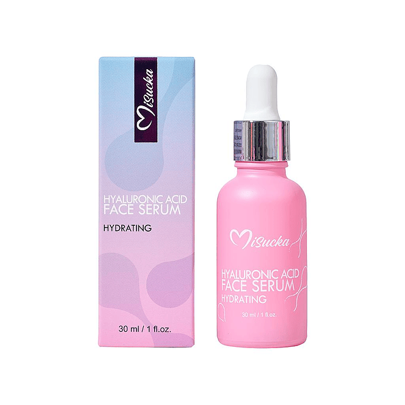 Misucka Suero Facial de Ácido Hialurónico con Fragancia 30ml Hidratación Intensa y Antiarrugas 1