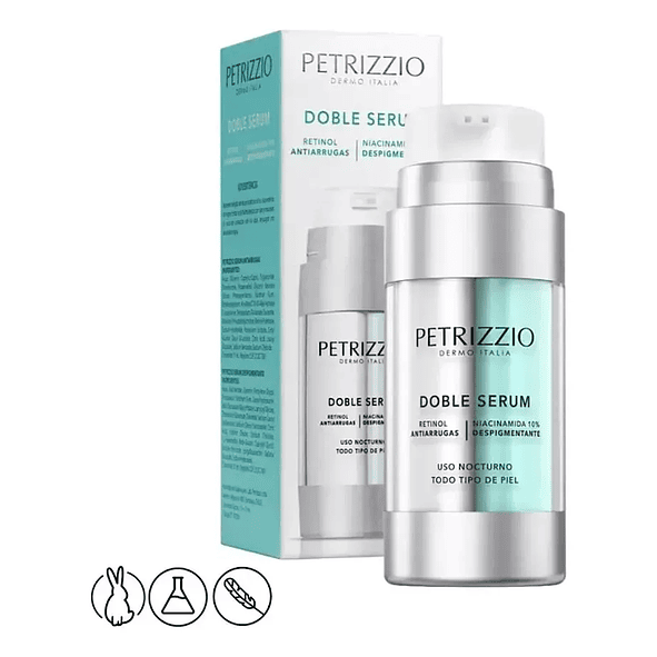 Petrizzio Doble Sérum Niacinamida 10% + Retinol - Tratamiento Intensivo para Piel Perfecta 1
