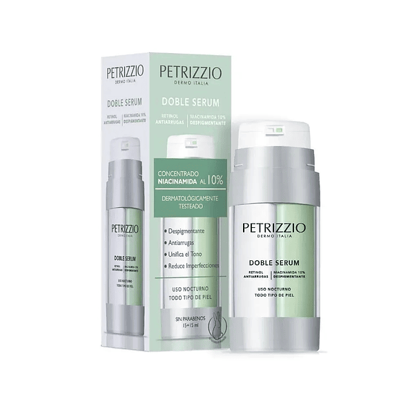 Petrizzio Doble Sérum Niacinamida 10% + Retinol - Tratamiento Intensivo para Piel Perfecta 2