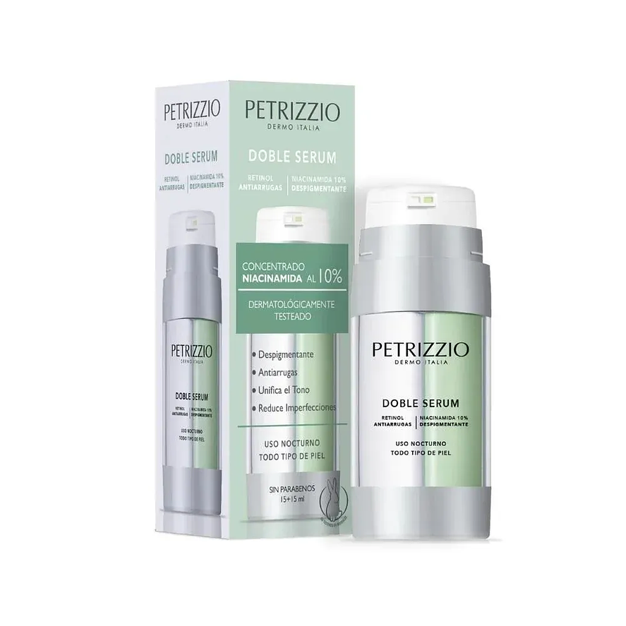 Petrizzio Doble Sérum Niacinamida 10% + Retinol - Tratamiento Intensivo para Piel Perfecta 2