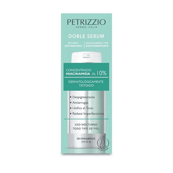Petrizzio Doble Sérum Niacinamida 10% + Retinol - Tratamiento Intensivo para Piel Perfecta 3