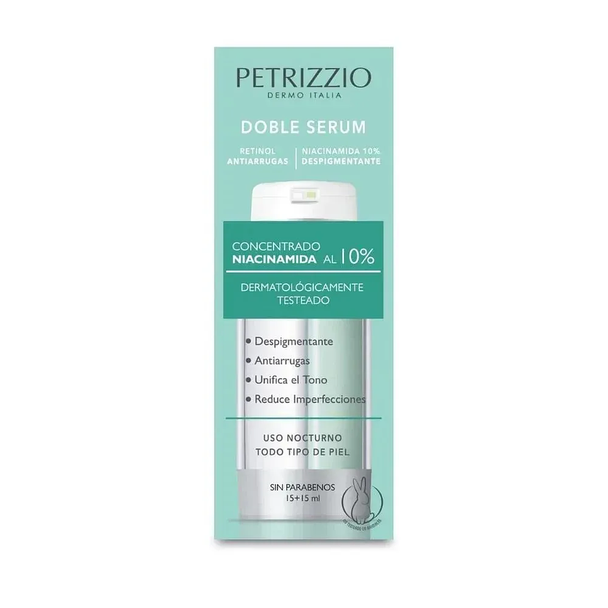 Petrizzio Doble Sérum Niacinamida 10% + Retinol - Tratamiento Intensivo para Piel Perfecta 3