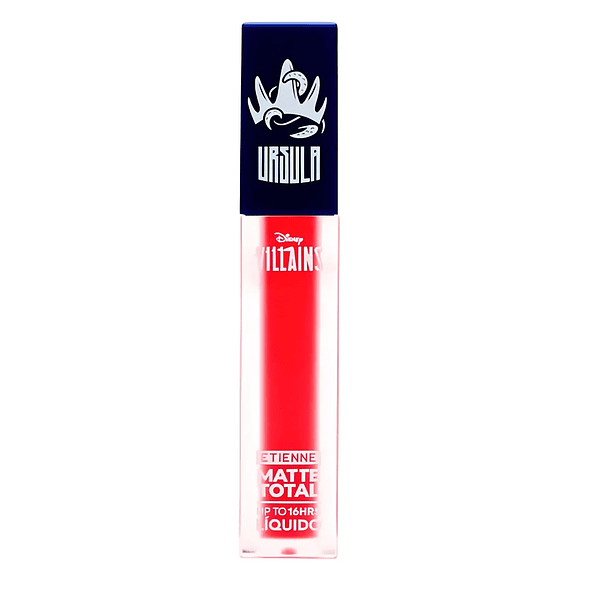Labial Etienne Disney Ursula Mate Tono Intenso y Textura Sedosa 2