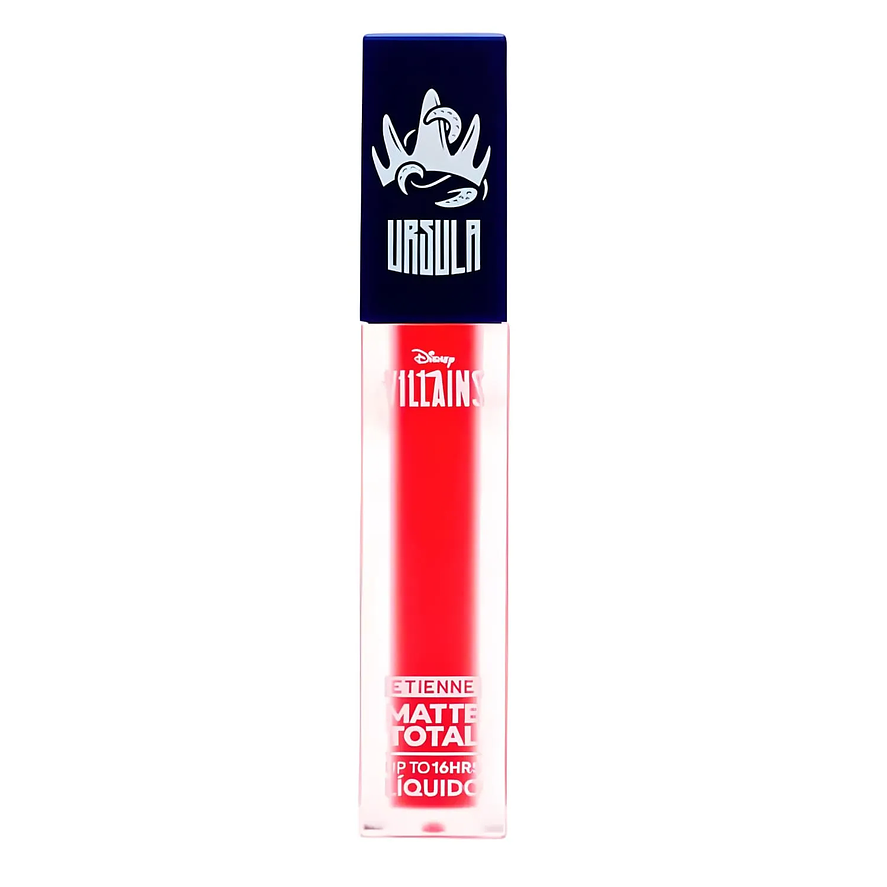 Labial Etienne Disney Ursula Mate Tono Intenso y Textura Sedosa 2