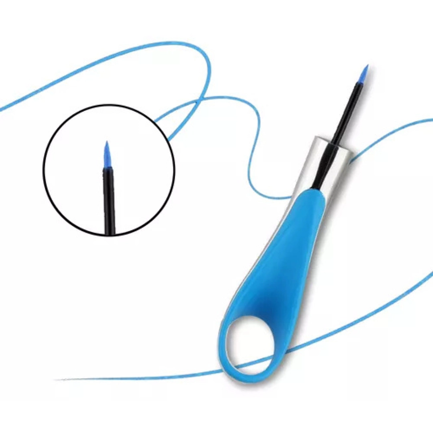 Kiss Beauty Delineador de Ojos Eyeliner Matte Celeste Resistente al Agua y Larga Duración 2