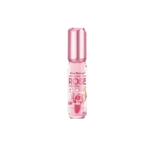 Kiss Beauty Brillo Labial Mágico con Ácido Hialurónico Rosas 1