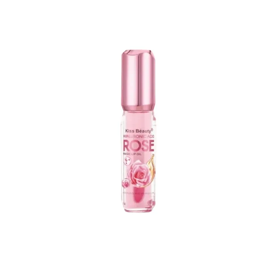 Kiss Beauty Brillo Labial Mágico con Ácido Hialurónico Rosas 1