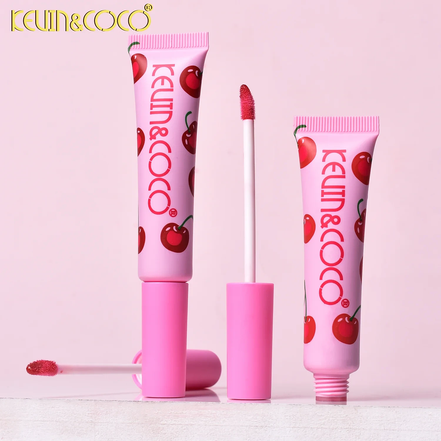 Set de 2 Brillos Labiales Kiss Beauty Kevin y Coco Hidratación y Brillos Intensos 3