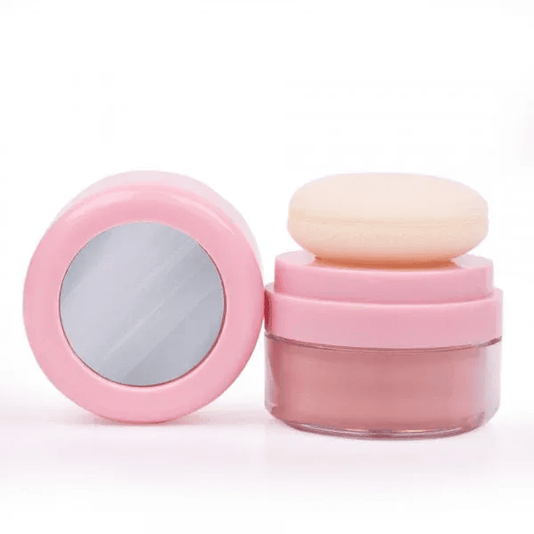 Kiss Beauty Polvo Rubor The Cheeck Rosa 2 Color Natural y Duradero 2