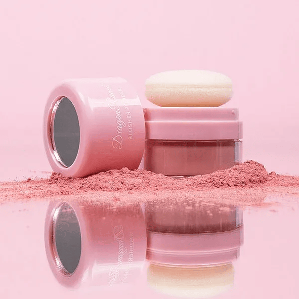 Kiss Beauty Polvo Rubor The Cheeck Rosa 2 Color Natural y Duradero 4