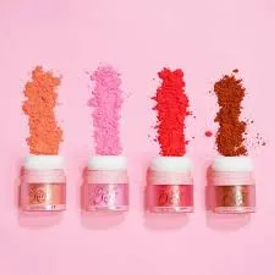 Kiss Beauty Polvo Rubor The Cheeck - Rosa 3 Color Natural y Duradero 3