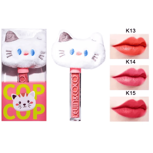 Labial de Peluche Kawaii Kevin y Cocos Suavidad y Diversión en Cada Aplicación 1
