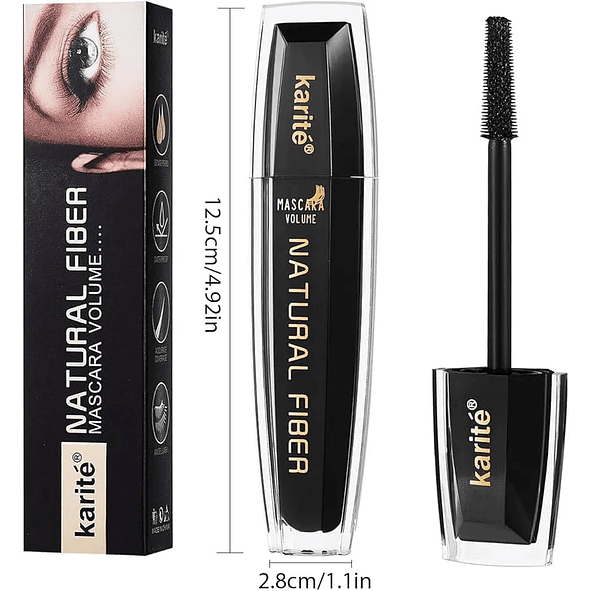 Máscara de Pestañas Karité Waterproof Volumen Longitud y Resistencia al Agua 2