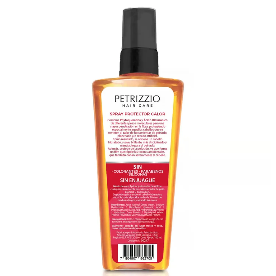 Protector Térmico Petrizzio 10 en 1 Protección Reparación y Brillo para el Cabello 2