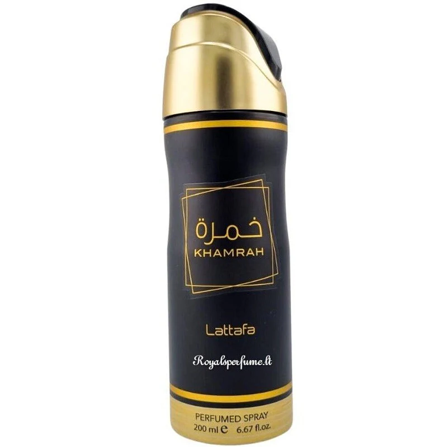 Lattafa Khamrah Perfume Spray 200ml Fragancia Árabe Dulce y Sensual 1