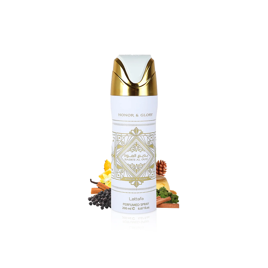 Lattafa Perfume Spray Honor & Glory 200ml Fragancia Árabe 3
