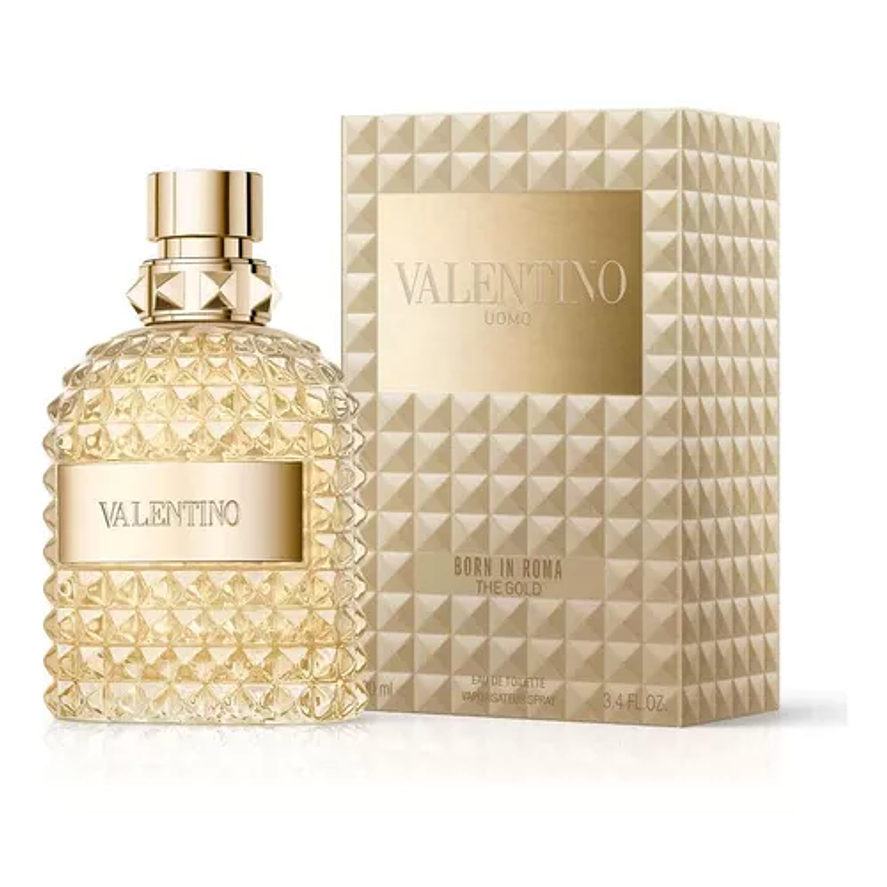 Valentino Uomo Born in Roma The Gold 100ml Hombre 2