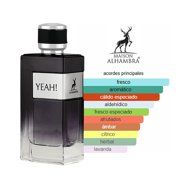 Maison Alhambra Yeah! Man 100ml Hombre 2