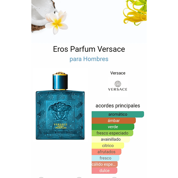 Versace Eros Parfum 100ml Hombre 3