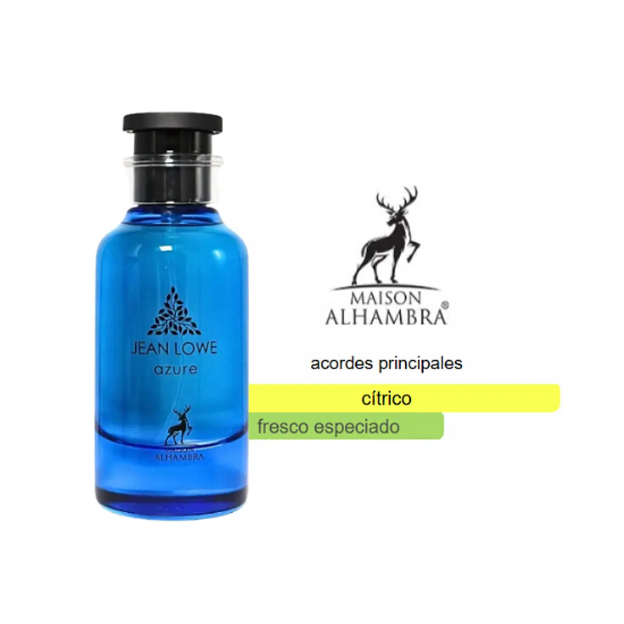 Maison Alhambra Jean Lowe Azure 100ml Unisex 4