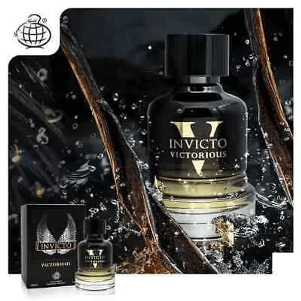 Fragance world Invicto Victorious 100ml Hombre 3