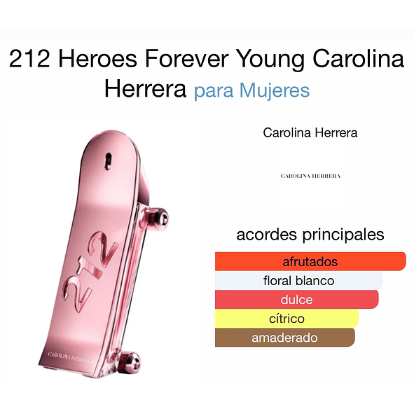Carolina Herrera 212 Forever young Mujer 80ml 3